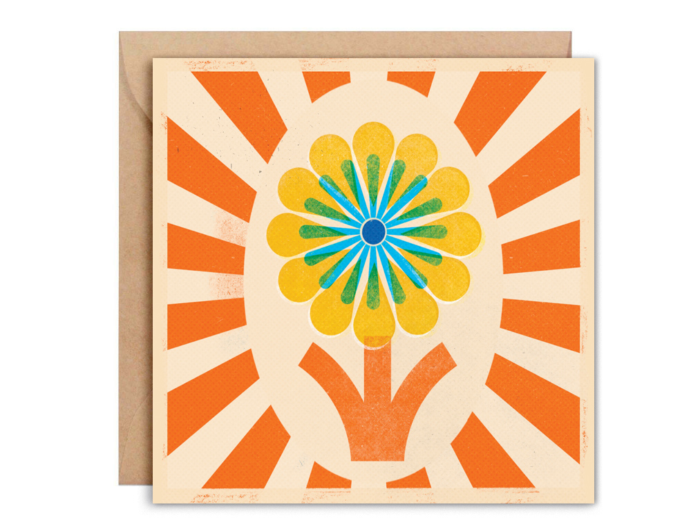 10. Retro kwiat / eng: Retro flower